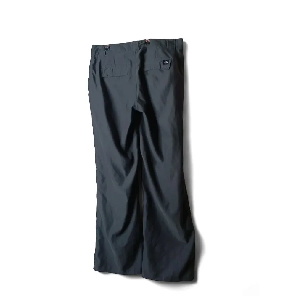 The North Face Women’s Size 8 Gray Utility Wide Leg Pants Outdoor Hiking Travel - Picture 4 of 15